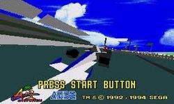 Virtua Racing sur Sega Megadrive